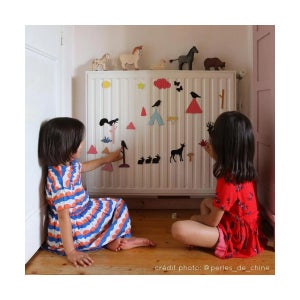 6 x Canard magnet frigo aimant animaux pour enfant - Aimants décoratifs - 6  pc