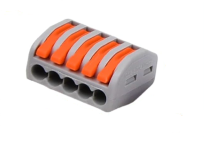 Bornes De Déconnexion Rapide Femelles - Isolées En Nylon - Taille .187" - Calibre 18-22 - Lot De 50