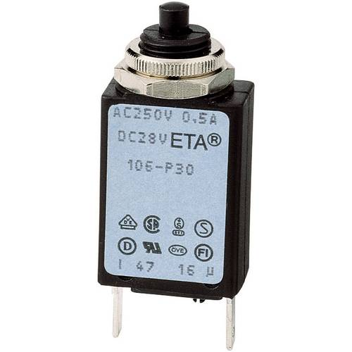 Disjoncteur de protection thermique ETA Engineering Technology  CE106P30-40-0,5 240 V/AC 0.5 A 1 pc(s)