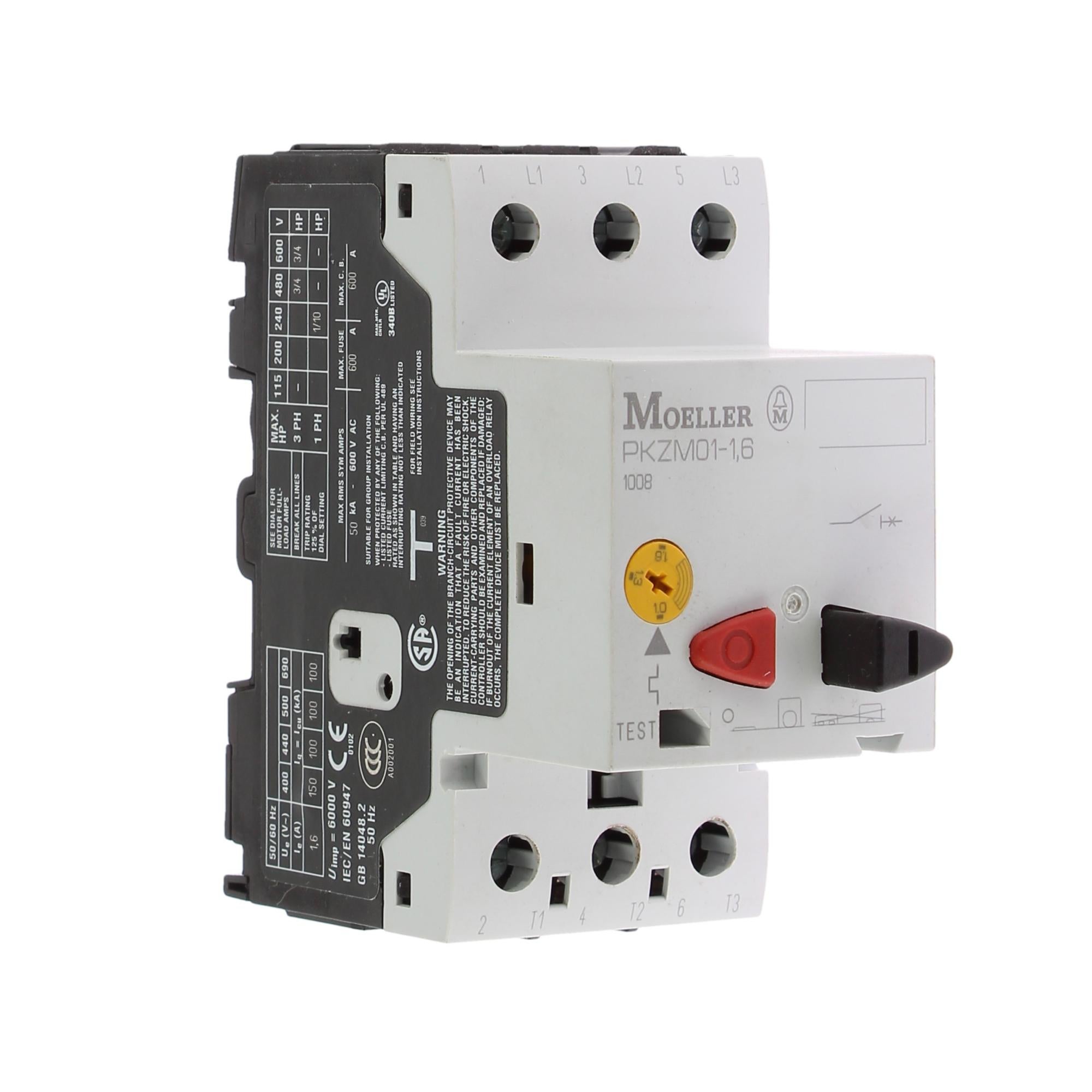 Eaton 278480 Pkzm01 1 6 Interruttore Salvamotore Azionamento A Pulsanti eaton-278480-pkzm01-1-6-interruttore-salvamotore-azionamento-a-pulsanti