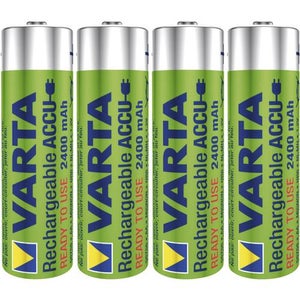 Lot de 4 piles AA rechargeables Varta Ready2Use, Communication, sécurité  et accès
