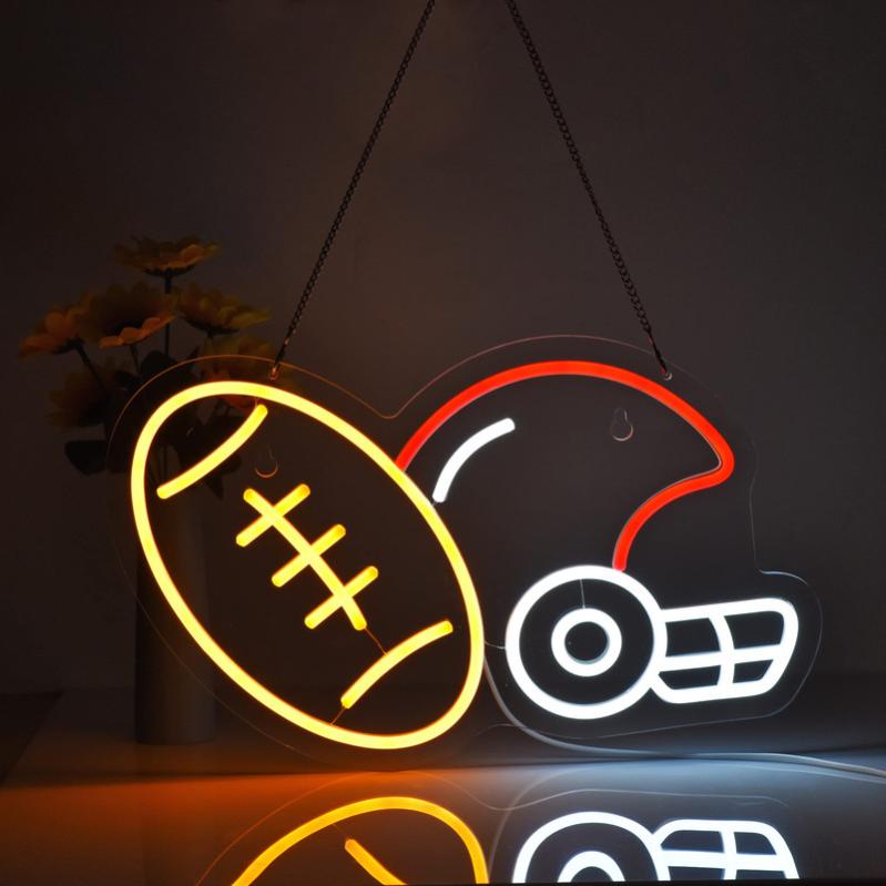 Lot 4 Supports Muraux Ballons Football Rugby - Porte-Ballons Noir Solide