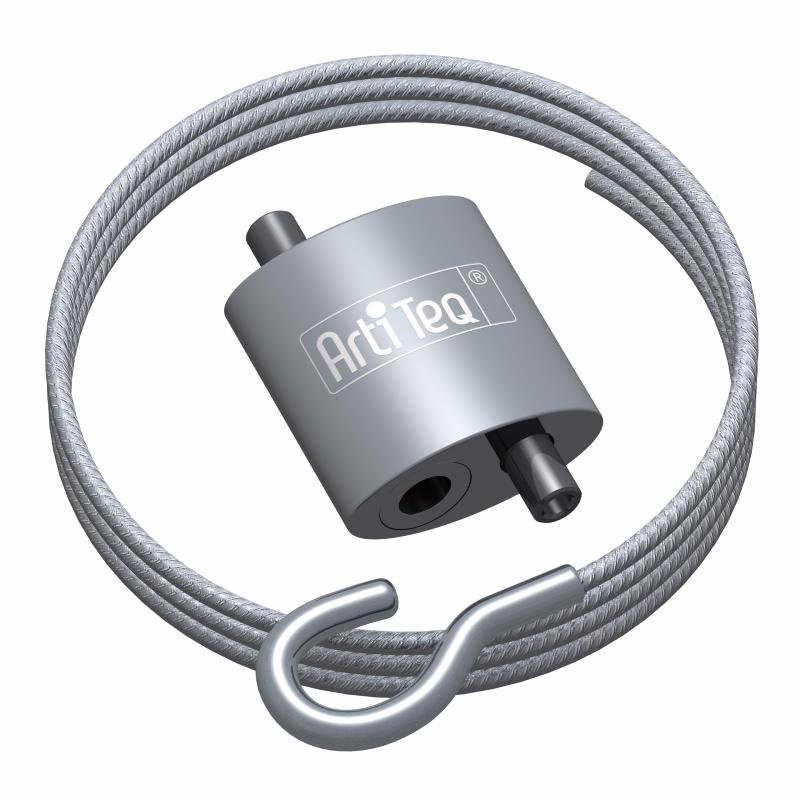 Loop Hanger + Câble acier 1 mm 200 cm + crochet Artiteq Leroy Merlin