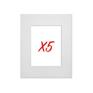 Passe-partout blanc 40x60 cm et ouverture 30x50 cm - L'Éclat de Verre