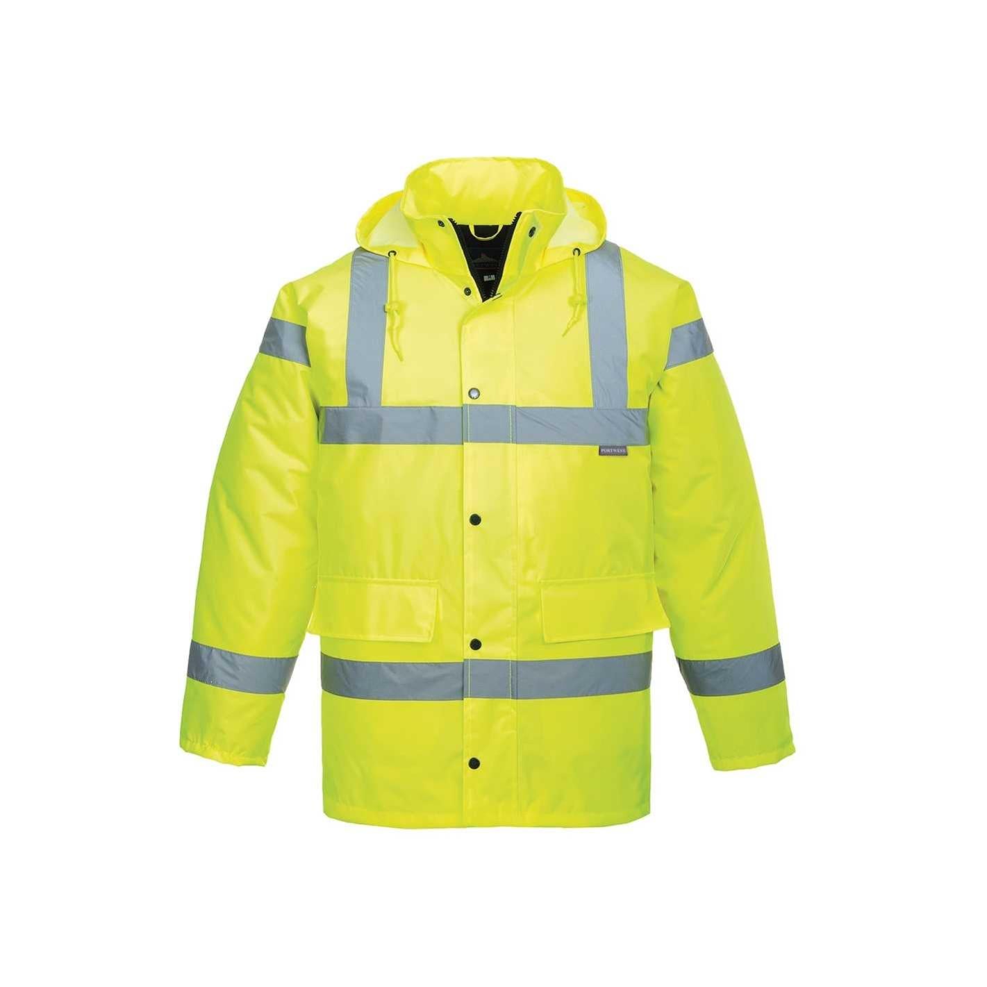 12 Paia - Guanti Da Lavoro Grip Hi-Vis - Lattice - A340 Portwest