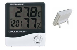Igrometro Professionale digitale VONROC PRO, Termometro Misuratore di  umidità. Verifica la presenza di umidità e muffe.