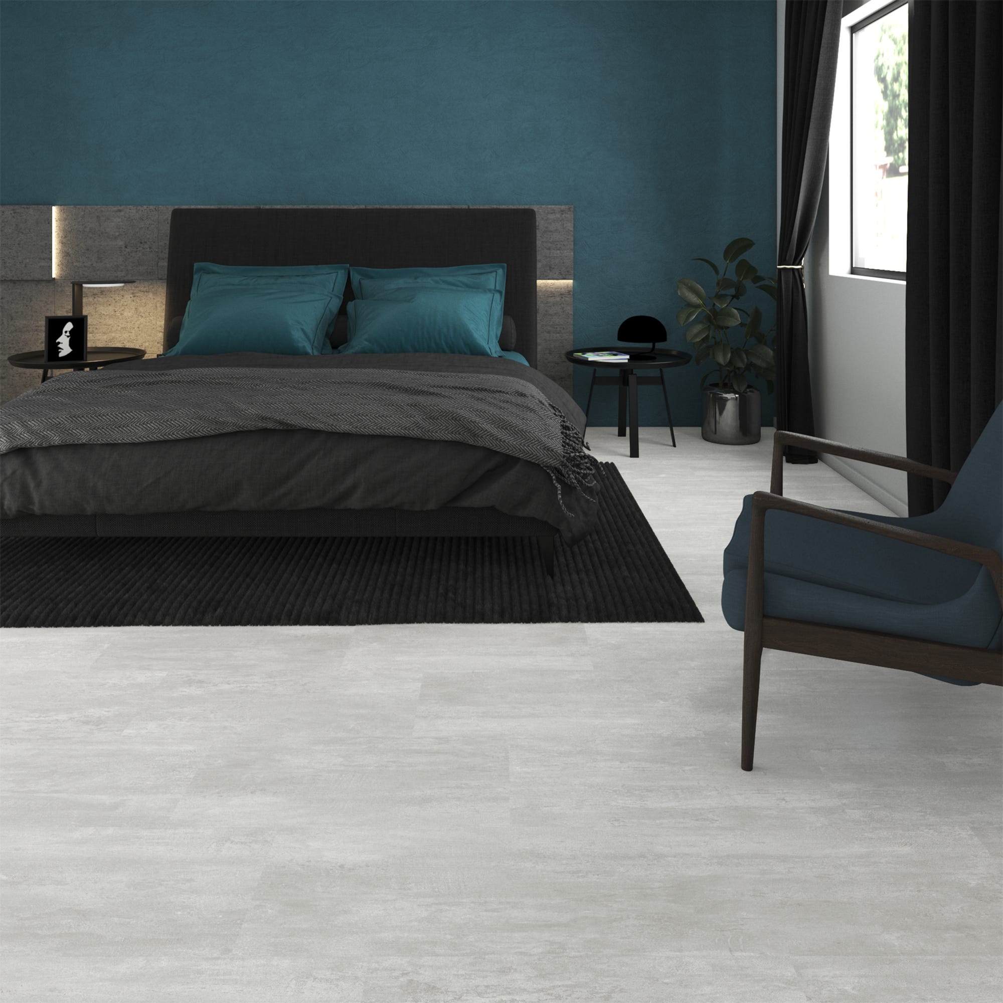 Pavimento In PVC Vinilico Effetto Marmo - Campione DIN A4, Antiscivolo, Impermeabile, Facile Da Pulire