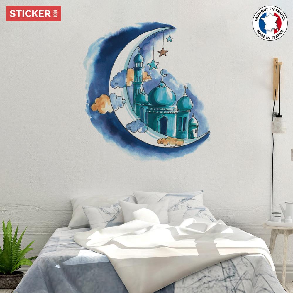 Sticker Croissant de Lune - XXL (Hauteur 141,5cm, Largeur 128cm ...