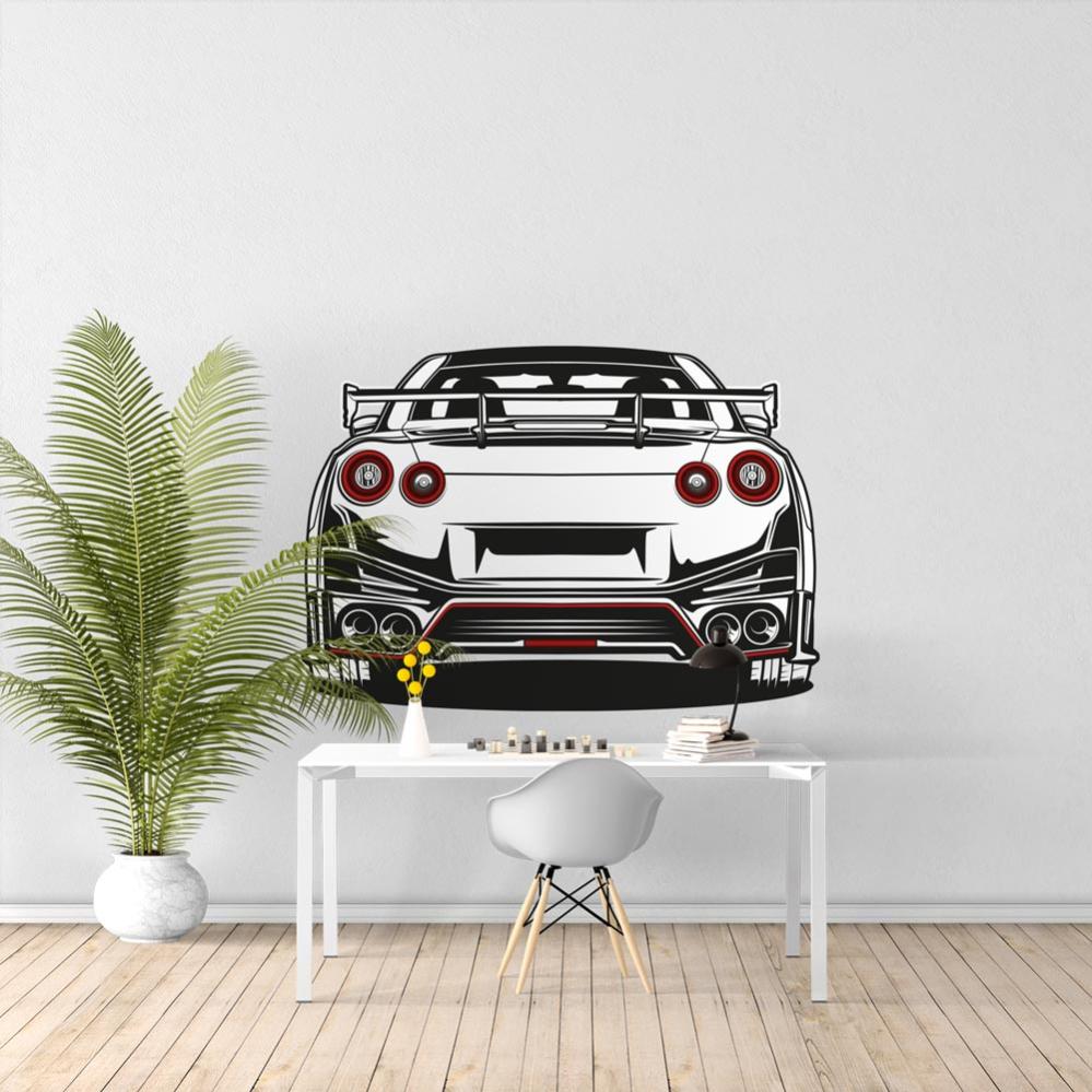 Sticker Voiture Japonaise - XL (Largeur 98cm, Hauteur 70cm) | Leroy Merlin