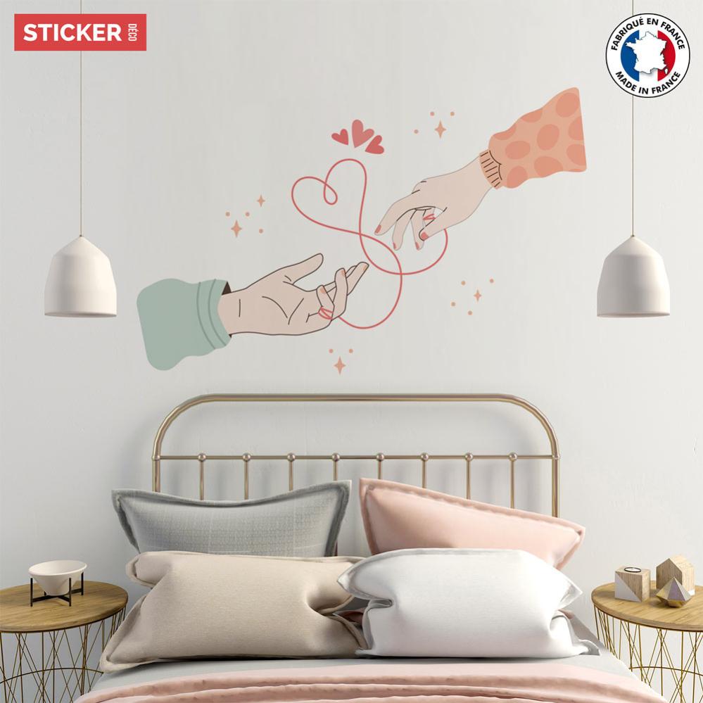 Sticker Fil d'Amour - XL (Largeur 120cm, Hauteur 54cm) | Leroy Merlin