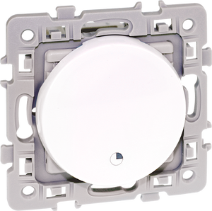 Enjoliveur Celiane interrupteur temporise-interrupteur et ventilation -  Blanc Legrand