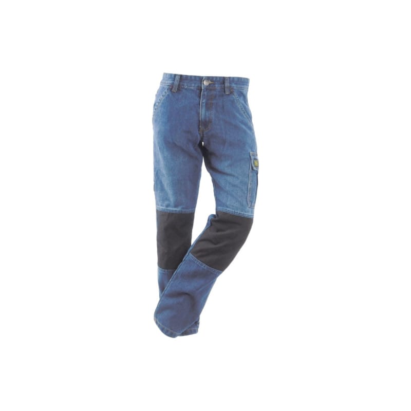 Jeans de travail norme RICA LEWIS Homme Taille 44 Multi poches Coupe charpentier CORJE2 Leroy Merlin