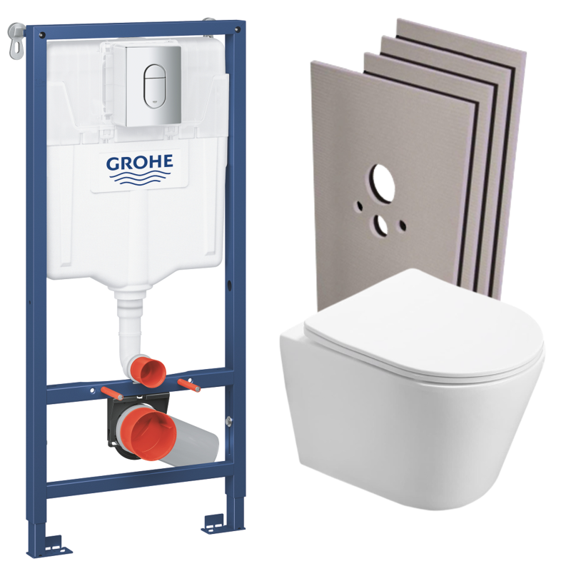 Grohe Pack WC Rapid SL + WC Swiss Aqua Technologies Infinitio Sans ...