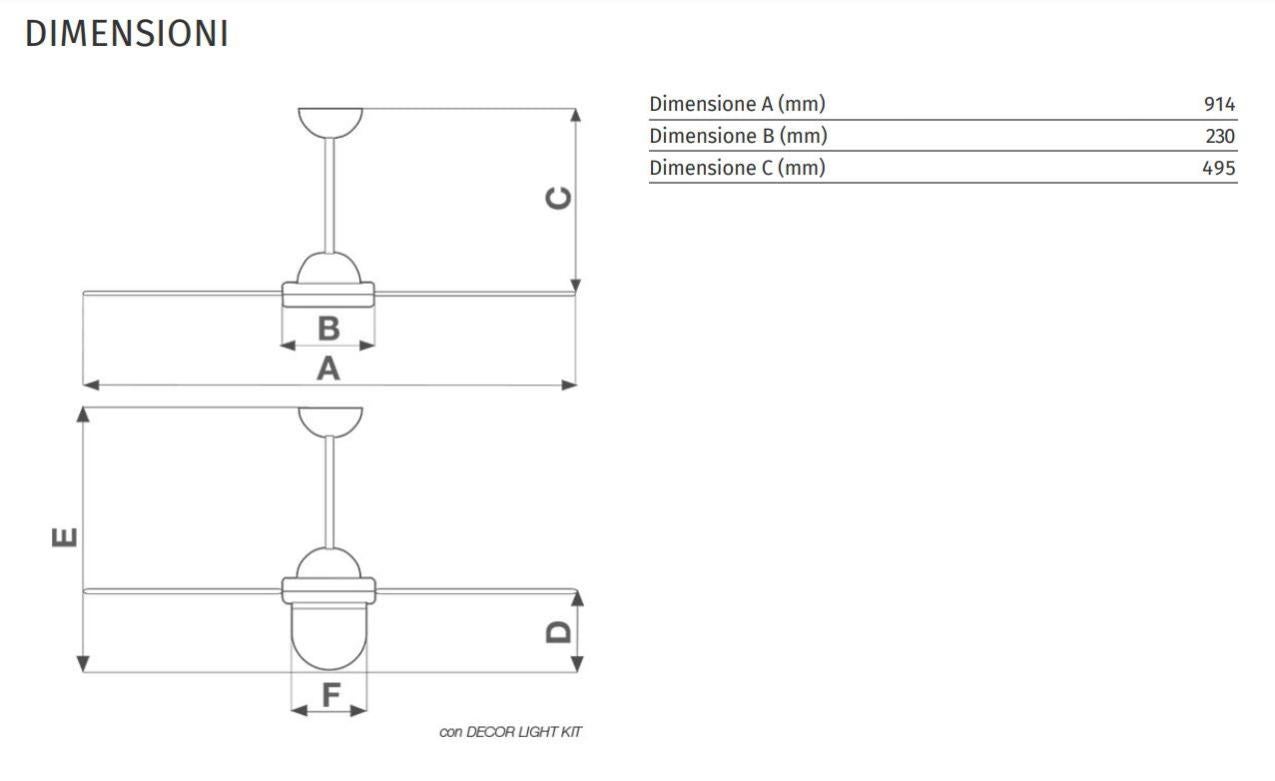 Ventilatore da Soffitto con Luce LED 36 - 6 Velocità, 3 Luci Regolabili, Motore DC Silenzioso, Telecomando e Timer, Funzione Inverso Estate/Inverno - Per Camera da Letto, Soggiorno, Casa Moderna