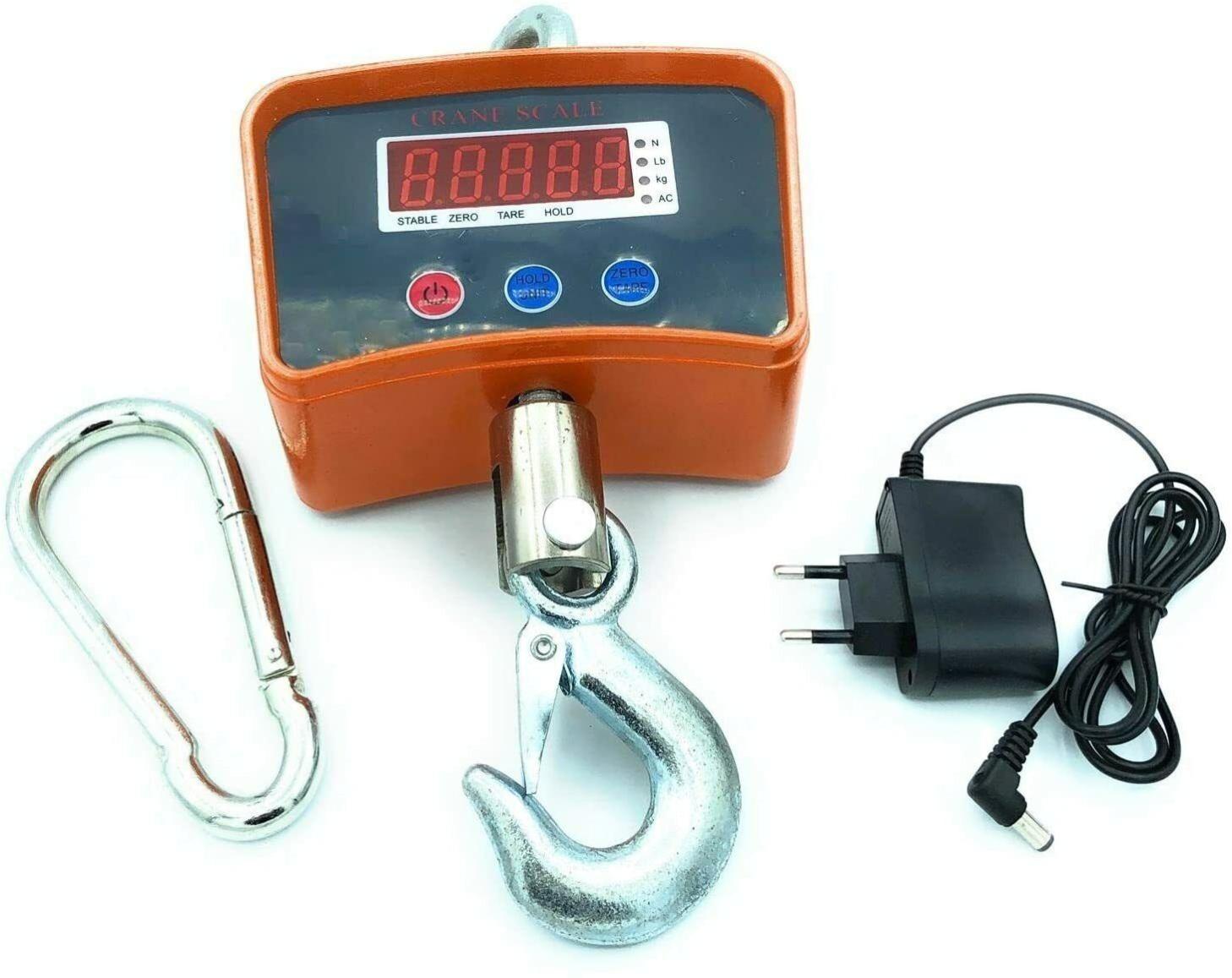 Bilancia Digitale A GANCIO Da 500 Kg - Dinamometro Professionale Per Uso Industriale - Foto 5