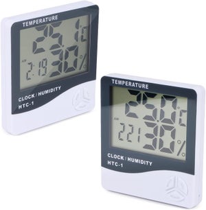 Termometro per Congelatore, Termometro per Congelatore per Frigorifero  Monitor di Temperatura Meno da 20 a 50 Gradi Celsius Termometro per  Frigorifero