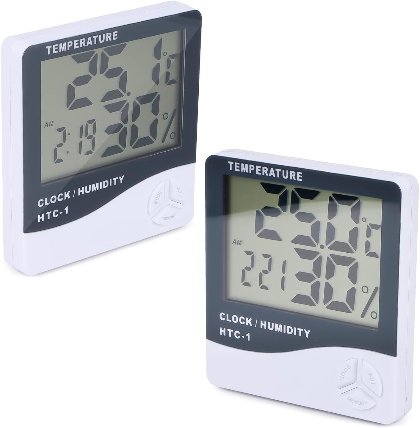 Igrometro Termometro per Interni,Mini LCD Digitale Thermometer per Casa  Monitor di Temperatura e Umidità per Ambienti