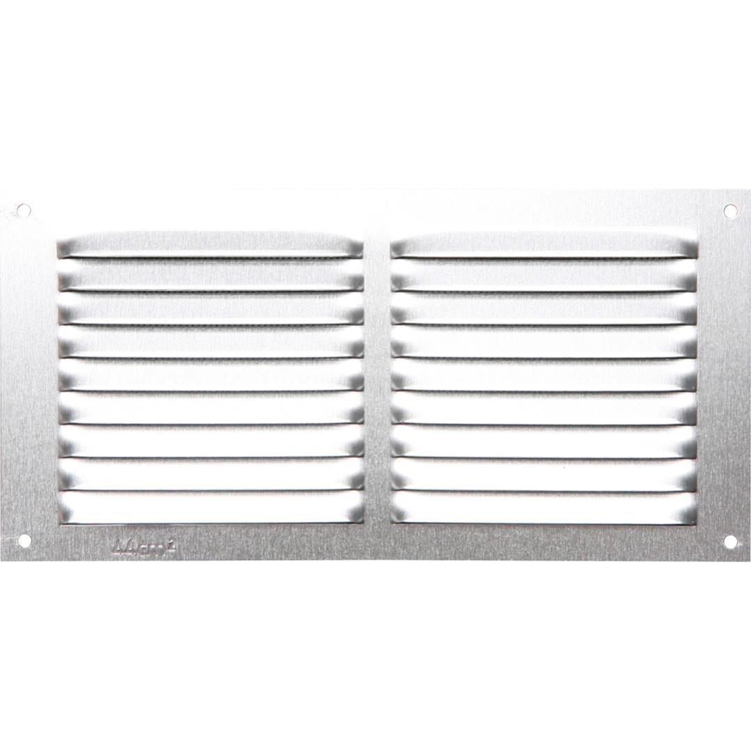 Grilles d'aération naturelle aluminium - Brochable 300x100 | Leroy Merlin