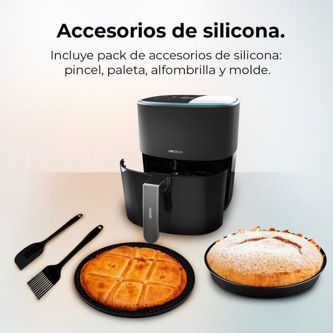 Cecotec Cecofry Full InoxBlack 5500 Connected Pack desde 89,90 €