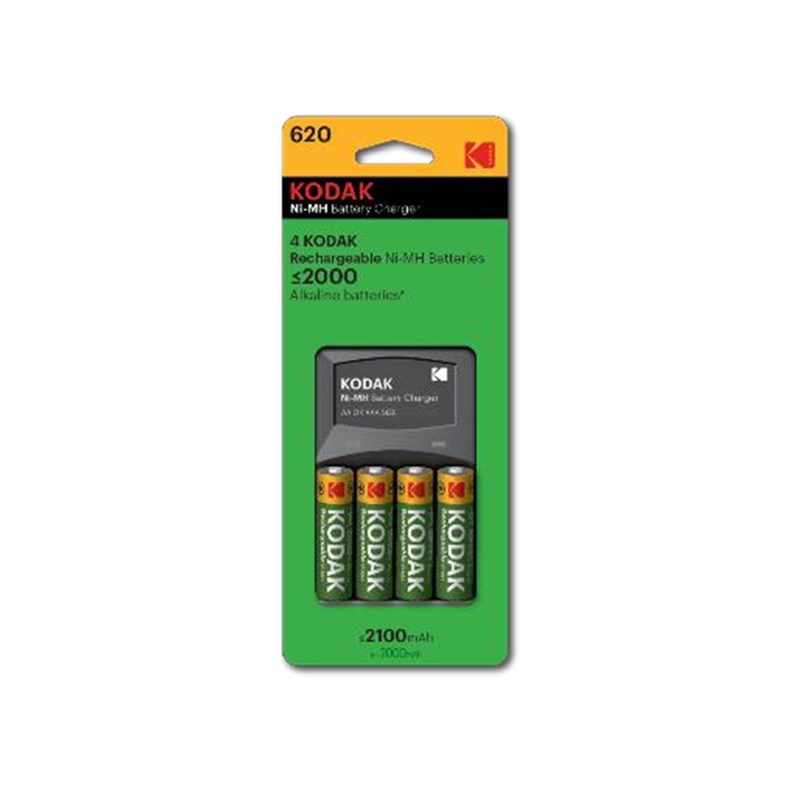 Kodak - Chargeur De Piles Aa/aaa + Pack De 4 Piles Aa à Prix Carrefour