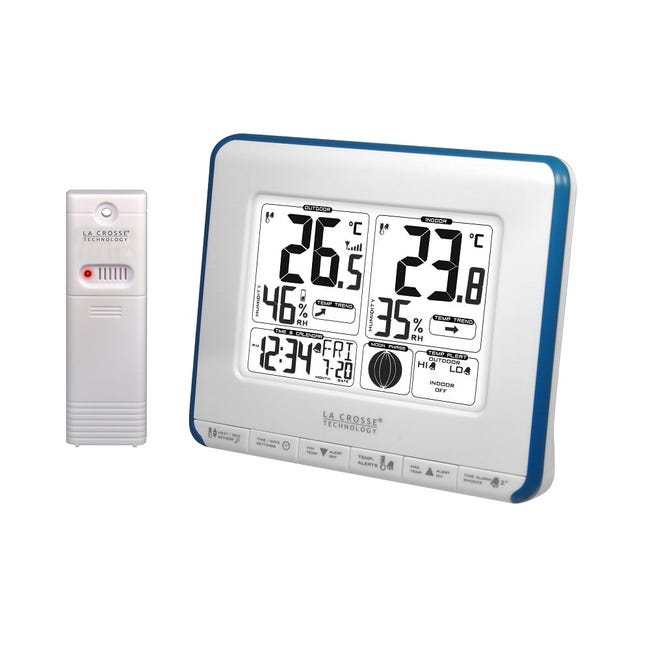 Bureau numérique réveil LCD thermomètre de température de l'heure Date  Calendrier - Chine La décoration et de la promotion de l'Horloge Horloge  prix