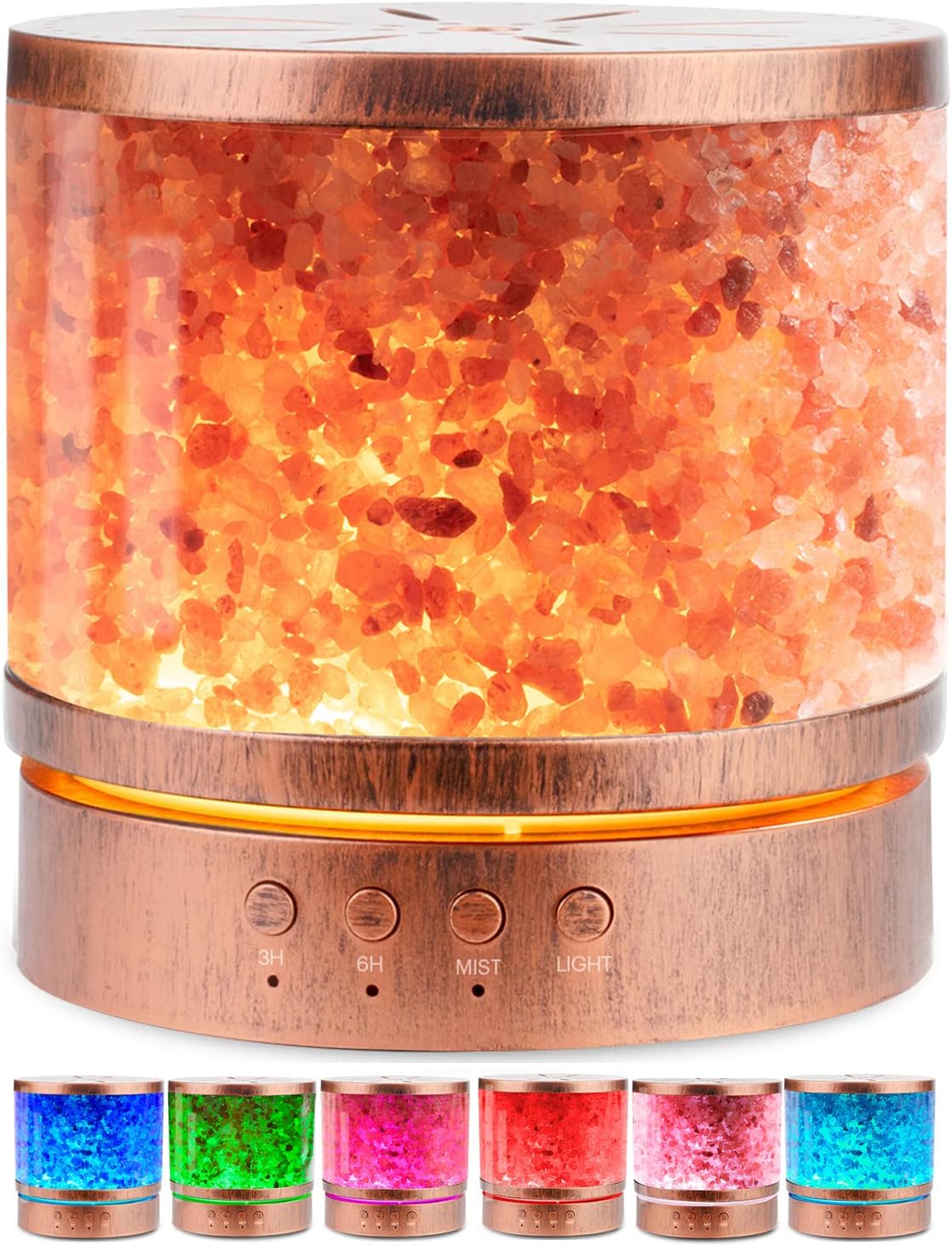 Lampe Pluie Humidificateur d'air 450 ml, Diffuseur huiles