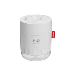 Humidificateur d'air intérieur ultra silencieux Humidificateur d'air à  ultrasons Yoga, bureau, mini humidificateur 207 ml blanc 