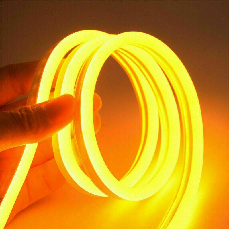 Striscia led neon flessibile impermeabile IP 65 alta luminosità luce ...