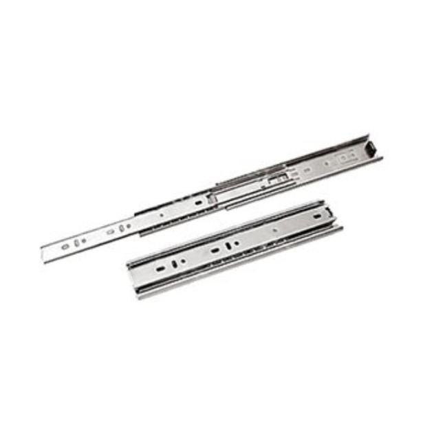 Guide Per Cassetti Con Cuscinetti A Sfera Guida Ad Estrazione Totale Per Carichi Pesanti 45 Mm Guida Telescopica 450mm 2 Coppie | Leroy Merlin - Foto 5