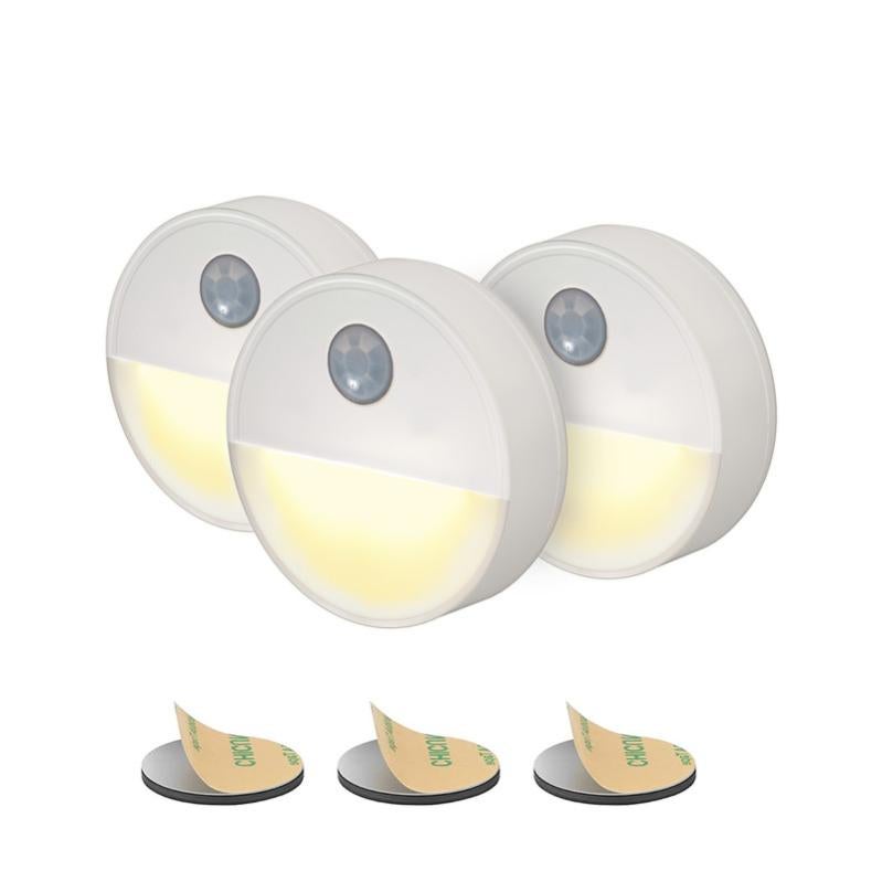 Luce Notturna Con Sensore Di Movimento Ricaricabile USB – 3 Modalità, Telecomando, 3000K/6000K, Batteria 1000mAh, Per Scale E Armadi - 3