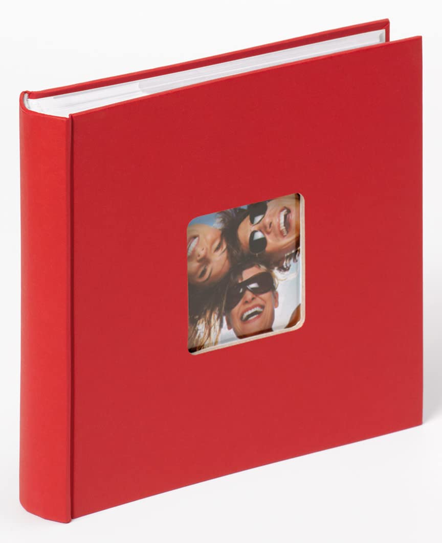Walther Design Divertente Album Fotografico, Rosso, 200 Foto 13 x 18 cm