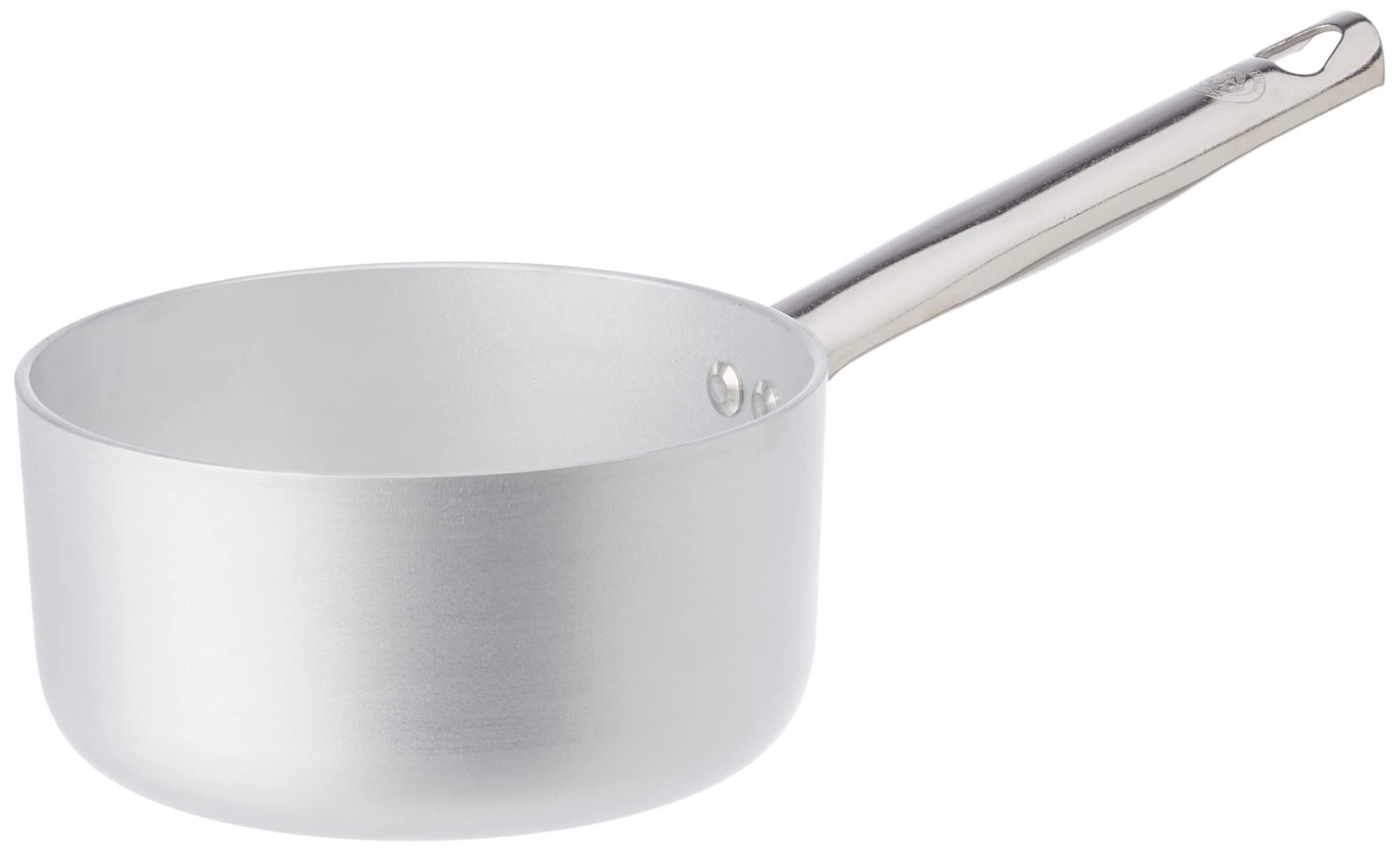 Agnelli Profi-Kochtopf Aus Aluminium – 40 Cm, Hoher Rand, Mit 2 Griffen