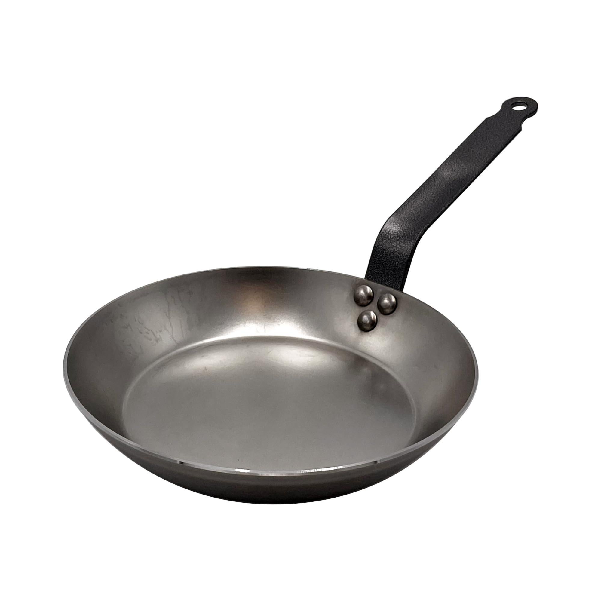 Pentole Agnelli ALSC111BSC28 Platinum Padella Scasata Alta a Saltare, in Alluminio, Spessore 3 mm, con Manico Tubolare in Acciaio Inossidabile Cool, 28 cm, Argento