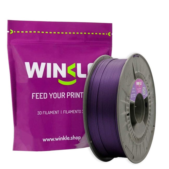 Winkle Filamento PLA Viola Lucido Pla 1.75mm Filamento Stampa