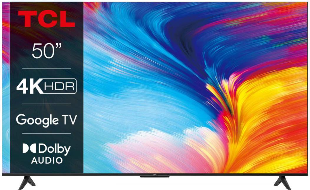 Tcl Smart TV 50 Pollici 4K Ultra HD Display LED Google TV 50P635 ...
