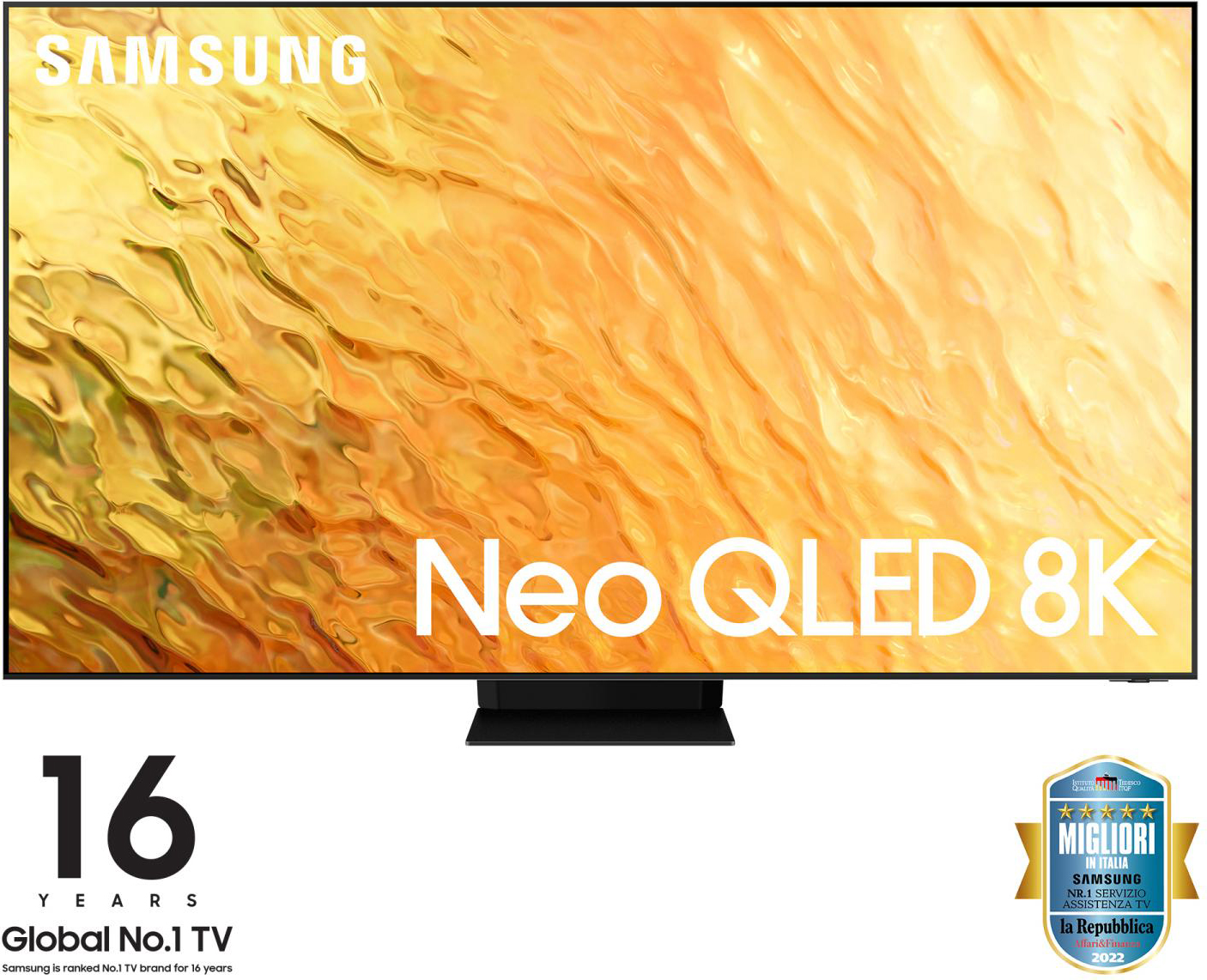 Samsung Smart TV 85" 8K Ultra HD Neo QLED con Dolby Atmos Tizen ...