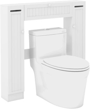 Meuble WC meuble dessus toilettes style cosy dim. 60L x 23l x 173H