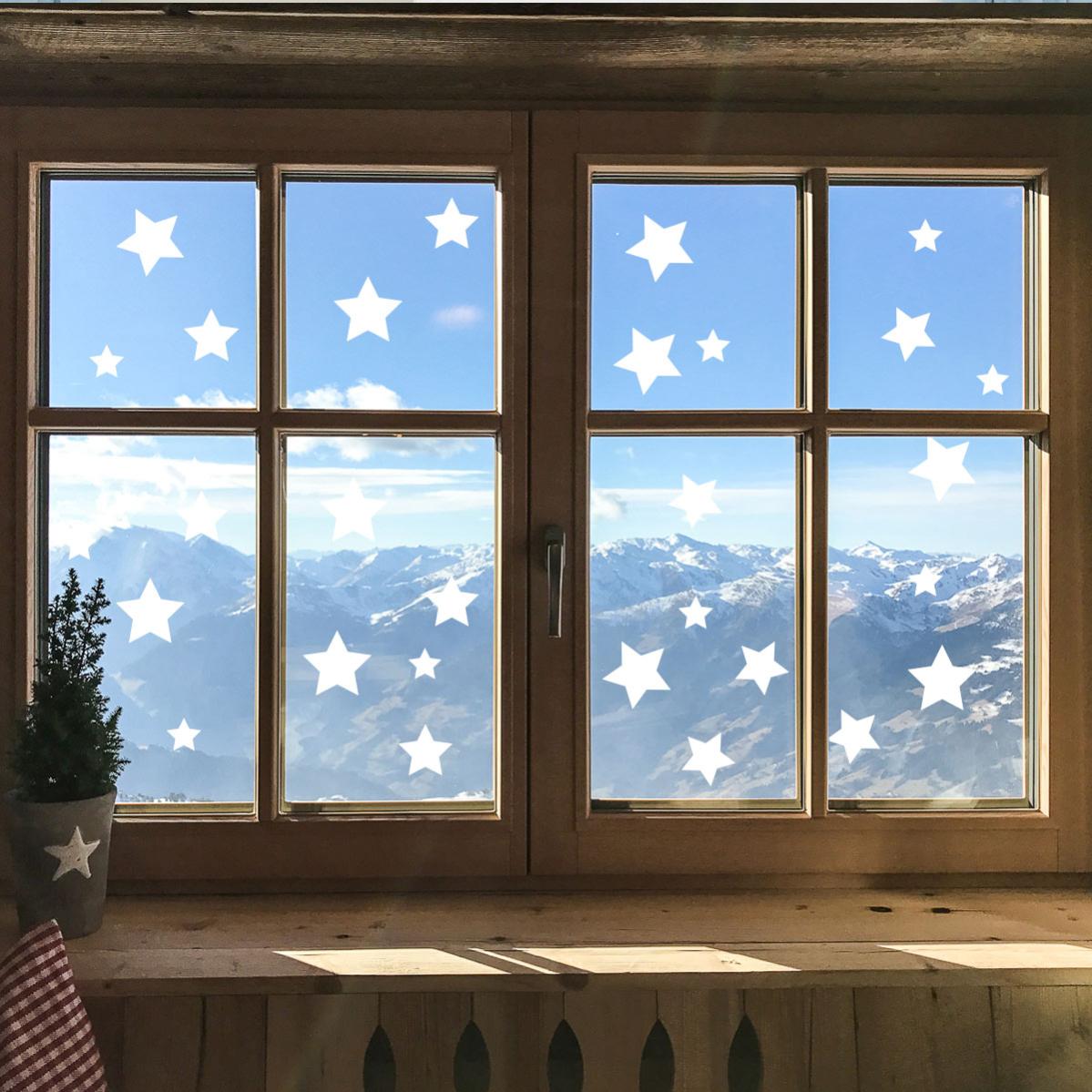 Legami - Lot De 70 Autocollants électrostatiques Pour Fenêtre, édition De Noël, Autocollants électrostatiques, Décorations De Fenêtres, Décorations De Fenêtre Repositionnables Et Réutilisables