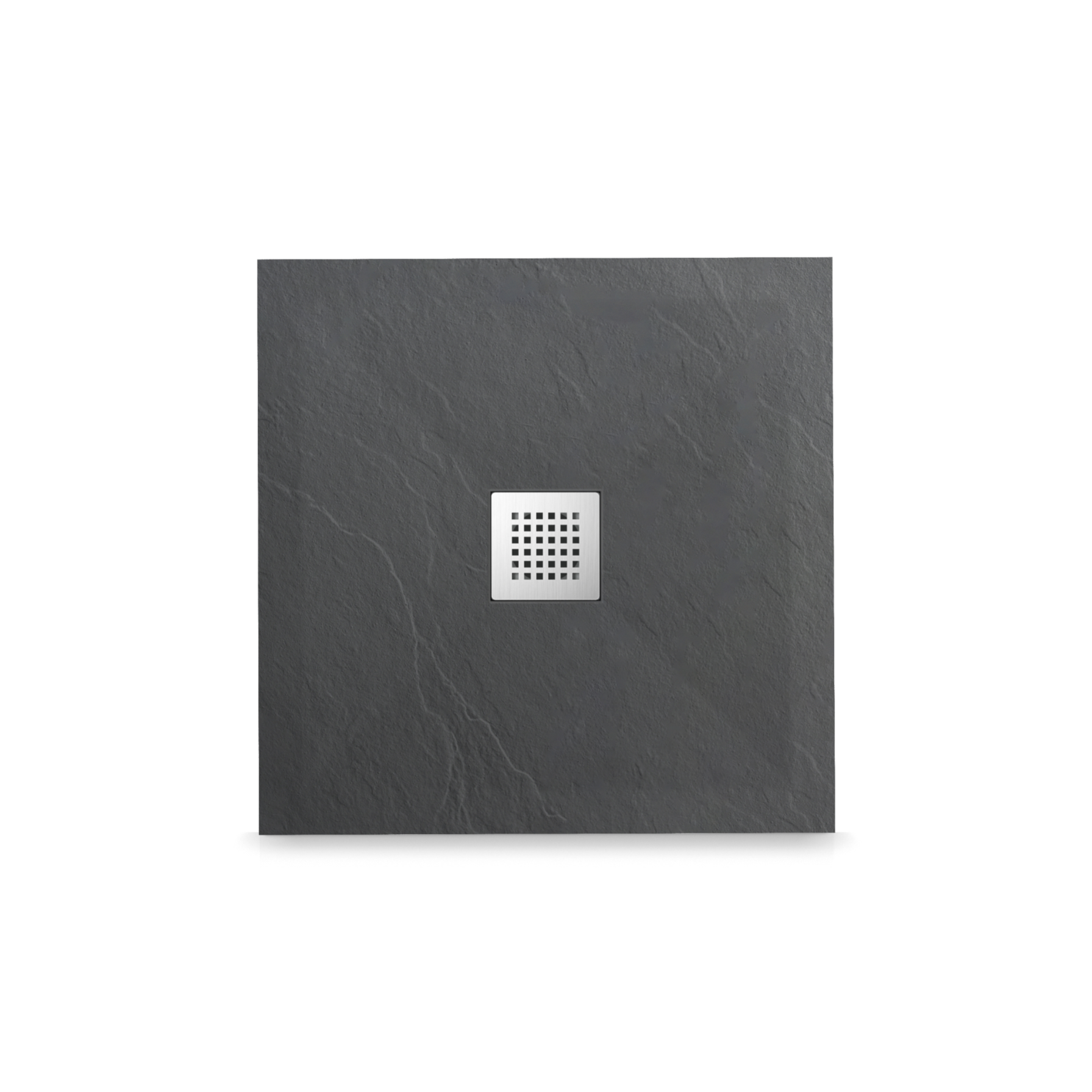 Balneo Receveur de douche extraplat, en résine 90x90x2,5cm, recoupable