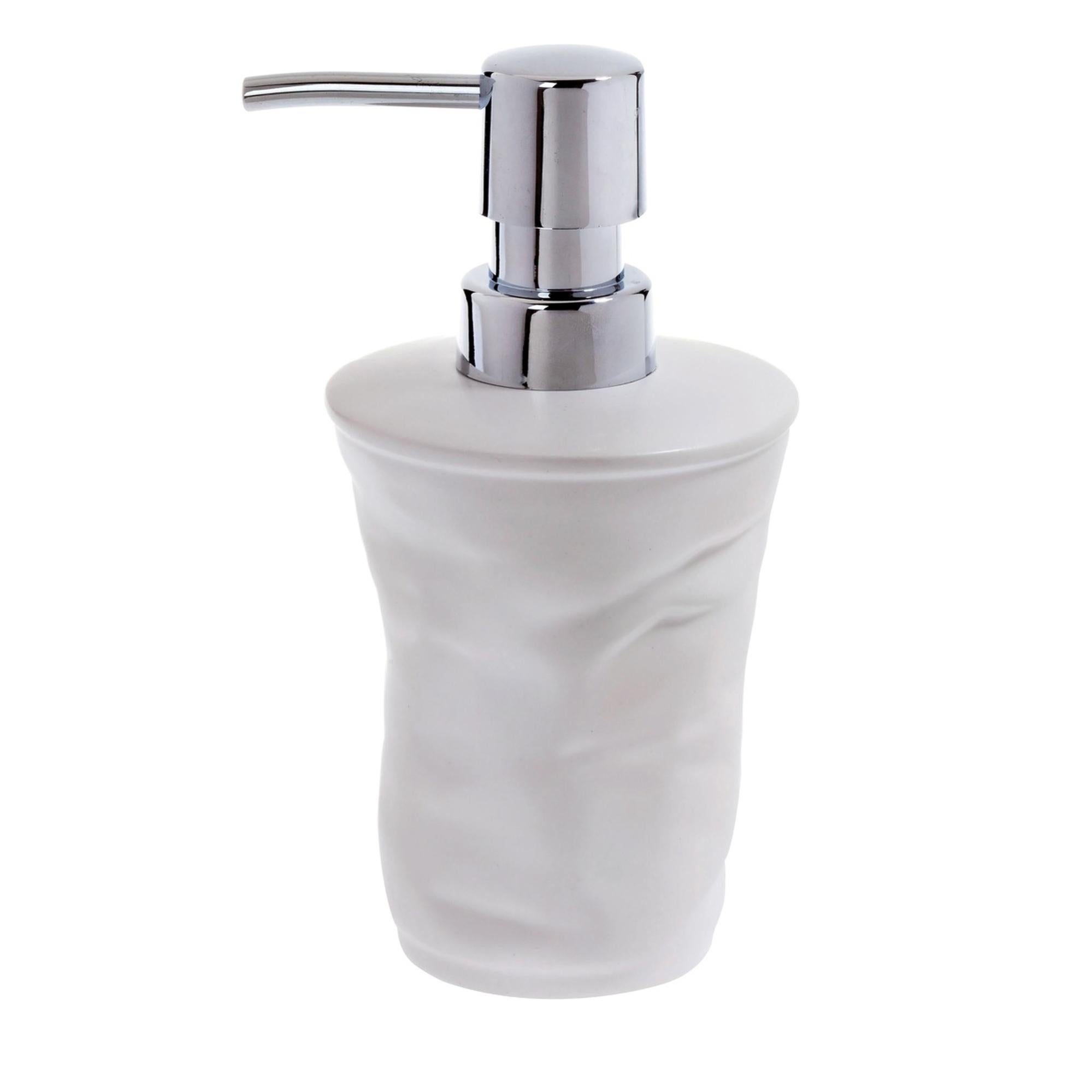 Gedy Vivienne Dosatore Di Sapone In Ceramica Bianco – Design Italiano Per Bagno - 3