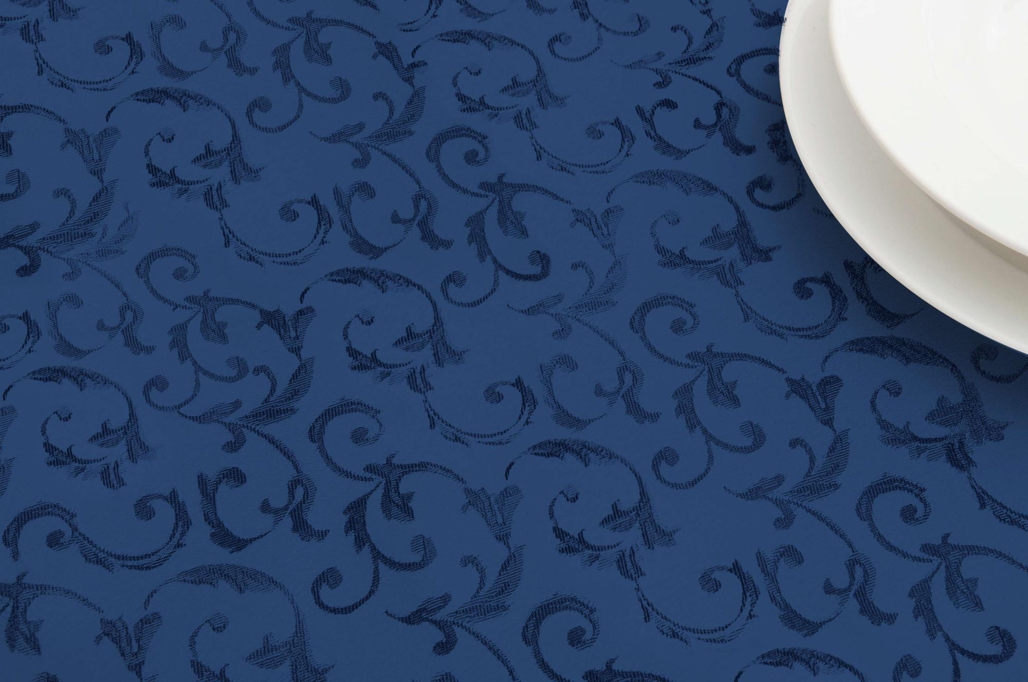Lanovenanube Tovaglia Natalizia Antimacchia Reno Beige 140x250 Cm - Cotone Biologico E Poliestere