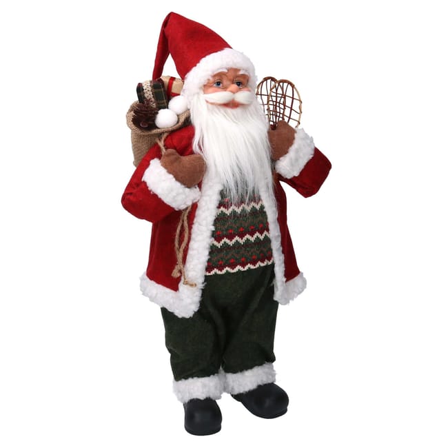 Babbo natale verde o 2025 rosso