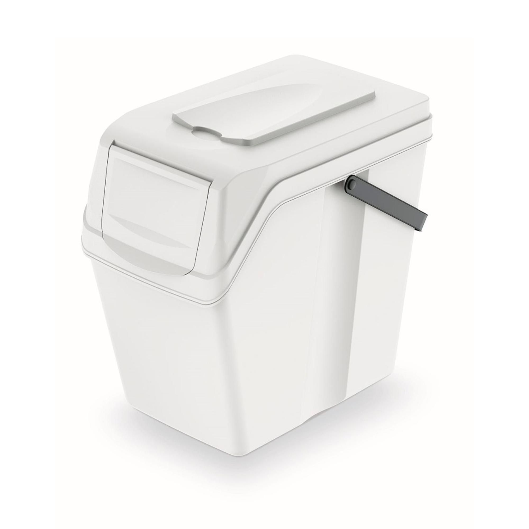 Cubo de reciclaje 25L Prosperplast Sortibox de plastico con tapa