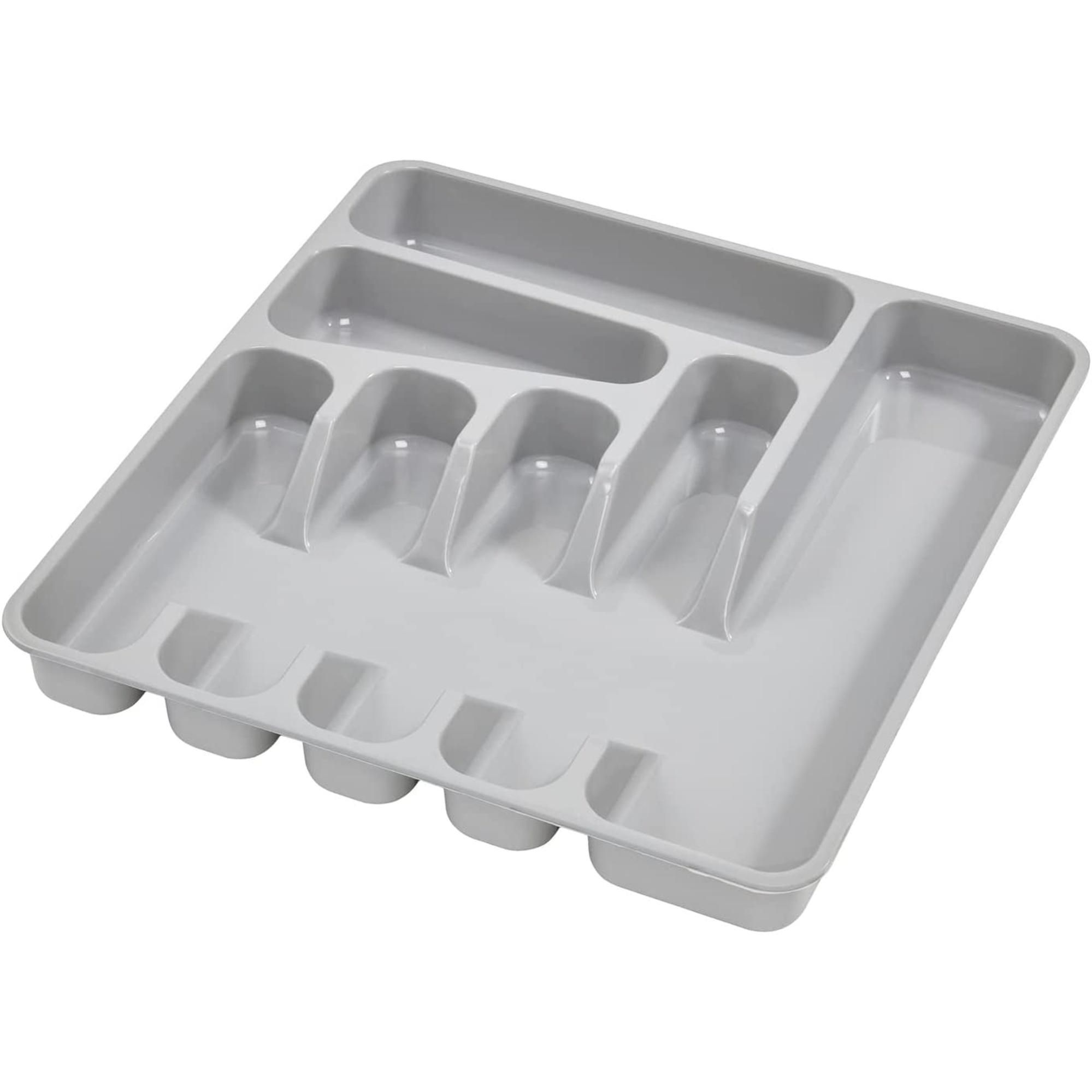 Bandeja organizadora para cubiertos 39 5 x 37 x 5 gris n rdico
