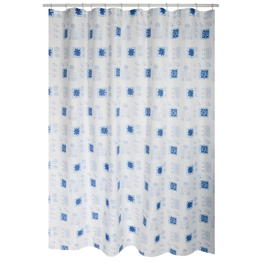 Tenda da doccia in plastica trasparente di dimensioni ridotte, 91 x 183 cm, sottile, leggera, in plastica trasparente, per bagno, doccia, showroom