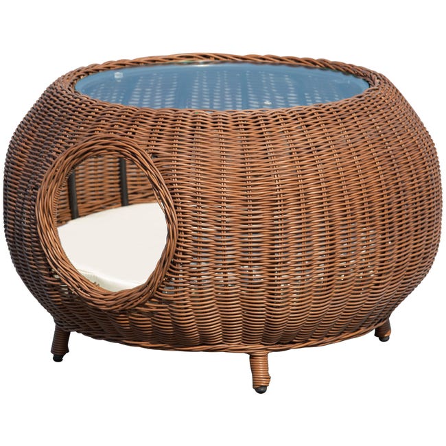 Panier Chat Cosy Grand Confort Table Basse 2 En 1 Resine Marron Leroy Merlin Panier Chat Cosy Grand Confort Table Basse 2 En 1 Resine Marron Leroy Merlin