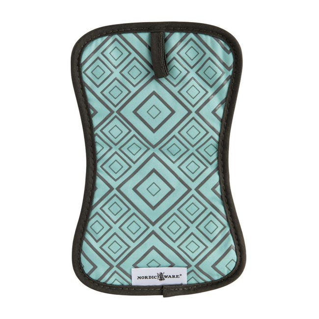 Set 4 Presine Da Forno Buffalo Plaid Cotone 21,6 Cm: Termoresistenti, Imbottite, Lavabili, Blu Federal