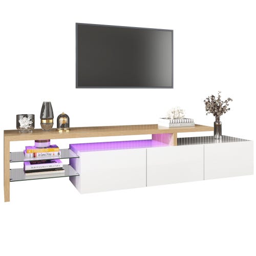 Mueble y panel para la televisión que te ofrece muchas soluciones