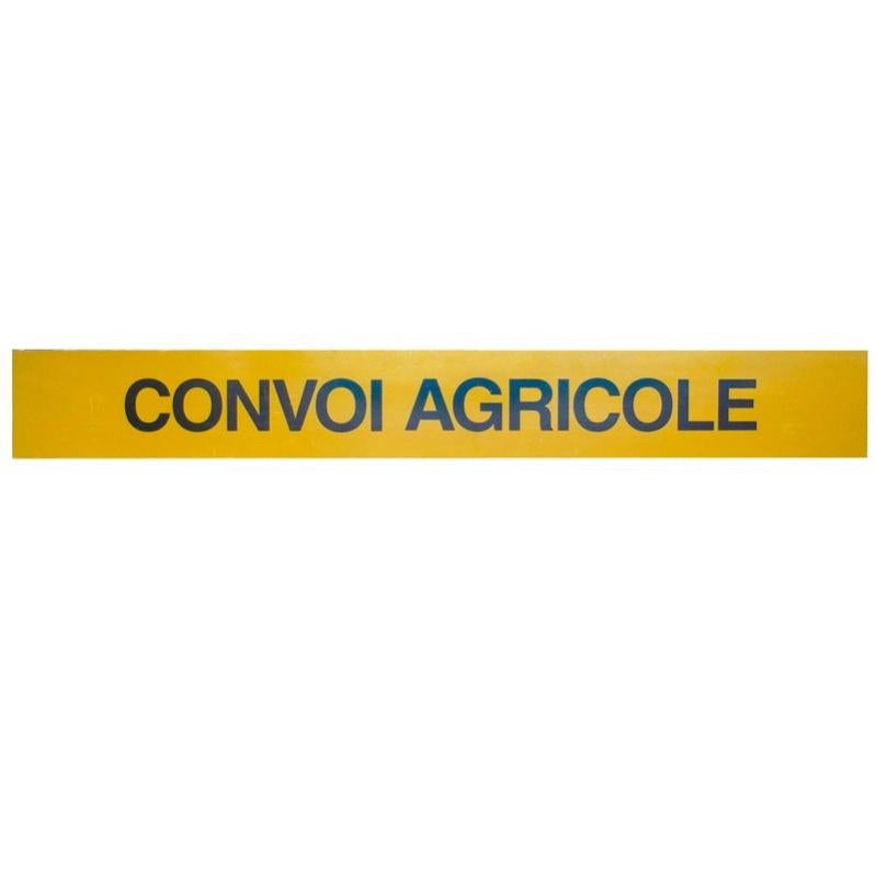 Panneau Convoi Agricole MAXTER Tissu 1900x250 Mm