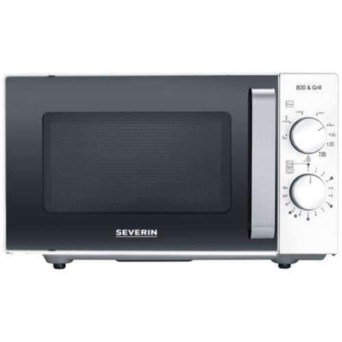 Micro-ondes grill 20l 800w blanc/noir - Severin 7766 | Leroy Merlin